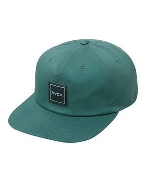 RVCA Warren Snapback Hat Green Men's Hats RVCA 