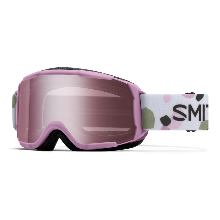 SMITH Youth Daredevil Proper Pink Paint Brush - Ignitor Mirror Snow Goggle Youth Snow Goggles Smith 