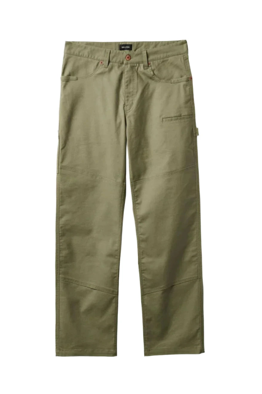 BRIXTON Builders Carpenter Stretch Pant Olive Surplus 36
