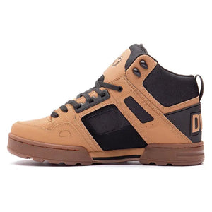 DVS Comanche Boot Tan/Black/Gum Nubuck Men's Skate Shoes DVS 