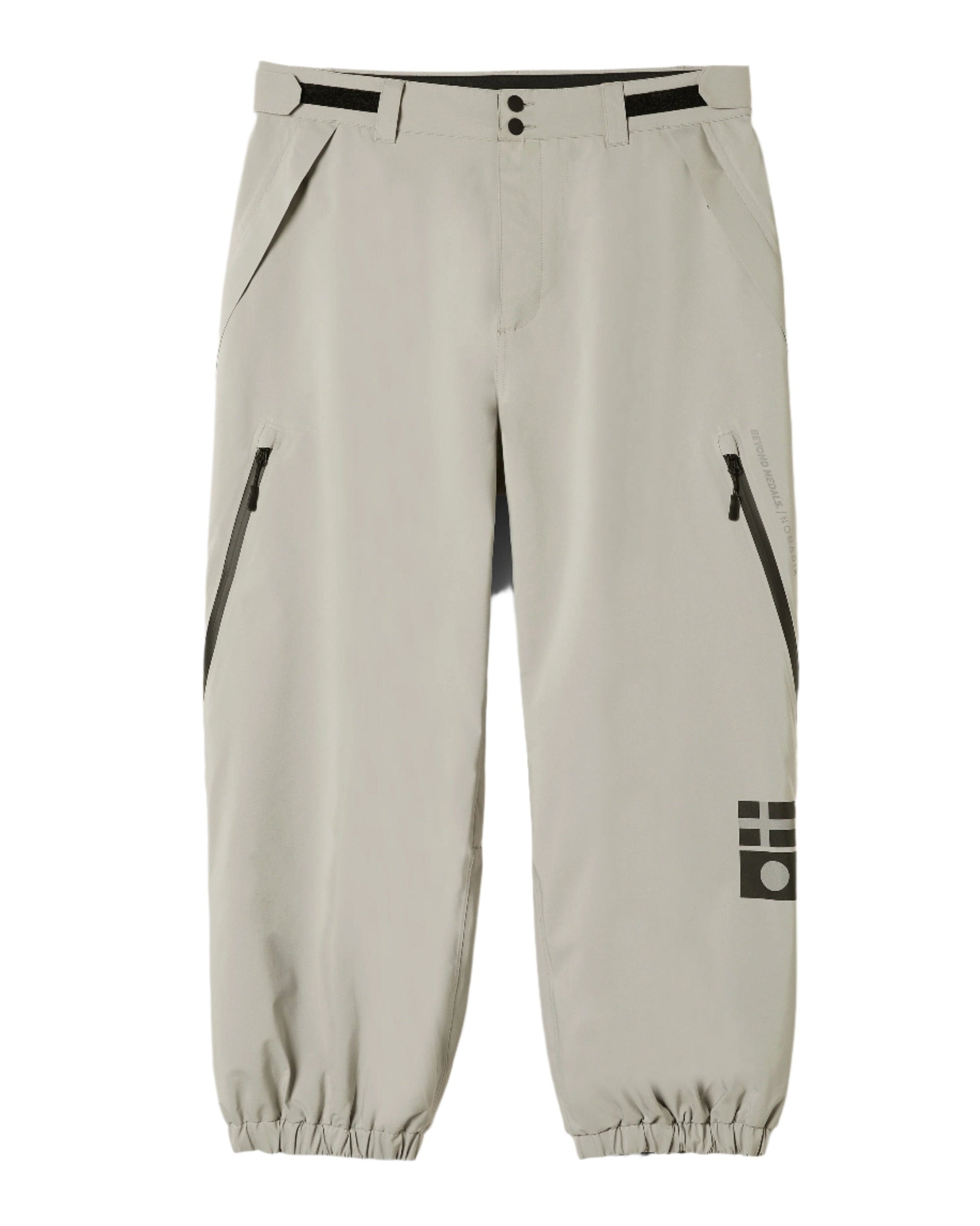 BEYOND MEDALS Nomadik 3L Snowboard Pants Grey 2025 Men's Snow Pants Beyond Medals 