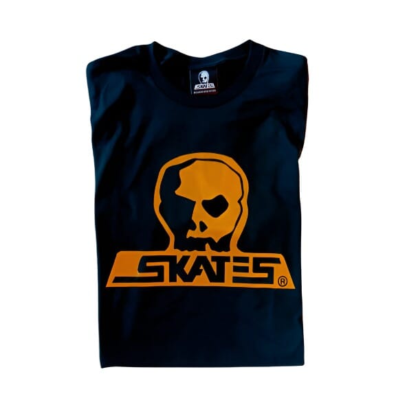 SKULL SKATES Skull Burbs T-Shirt Golden Men's Short Sleeve T-Shirts Skull Skates 