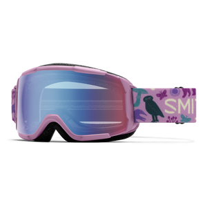 SMITH Youth Grom Proper Pink Forest Friends - Blue Sensor Mirror Snow Goggles Youth Snow Goggles Smith 