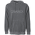 FREERIDE Embroidered Bubble Trouble Hoodie Washed Grey Men's Pullover Hoodies Freeride 