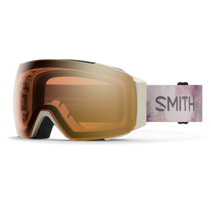 SMITH I/O MAG Chalk Bleach - ChromaPop Pro Photochromic Gold Mirror + ChromaPop Storm Blue Sensor Mirror Snow Goggle Snow Goggles Smith 