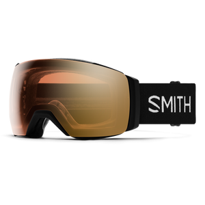 SMITH I/O MAG XL Black + ChromaPop Pro Photochromic Gold Mirror + ChromaPop Storm Blue Sensor Mirror Snow Goggle Snow Goggles Smith 