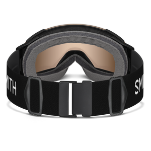 SMITH I/O MAG XL Black + ChromaPop Pro Photochromic Gold Mirror + ChromaPop Storm Blue Sensor Mirror Snow Goggle Snow Goggles Smith 