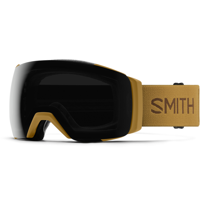 SMITH I/O Mag XL Coyote - ChromaPop Sun Black + ChromaPop Storm Blue Sensor Mirror Snow Goggle Snow Goggles Smith 