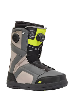 K2 Boundary Snowboard Boots Grey 2025 Men's Snowboard Boots K2 