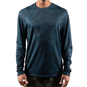 JONES Recycled Long Sleeve Tech T-Shirt Pacific Teal Men's Base Layers Jones Snowboards 