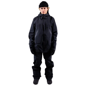 JONES Shralpinist Recycled GORE-TEX ePE Snowboard Jacket Stealth Black 2025 Men's Snow Jackets Jones Snowboards 