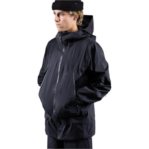 JONES Shralpinist Recycled GORE-TEX ePE Snowboard Jacket Stealth Black 2025 Men's Snow Jackets Jones Snowboards 