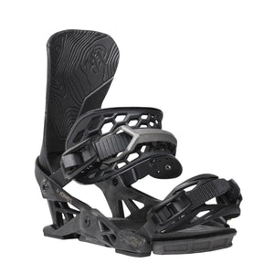 JONES Apollo Pro Snowboard Bindings Stealth Black 2025 Men's Snowboard Bindings Jones Snowboards 