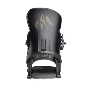 JONES Apollo Pro Snowboard Bindings Stealth Black 2025 Men's Snowboard Bindings Jones Snowboards 