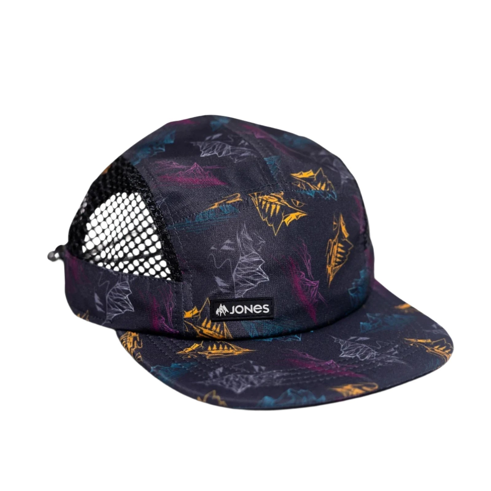 JONES Shasta Split Recycled Tech Cap Granite Grey Men's Hats Jones Snowboards 