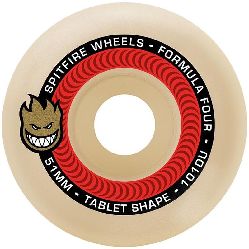 SPITFIRE Formula 4 101D Tablet 52mm Skateboard Wheels Skateboard Wheels Spitfire 