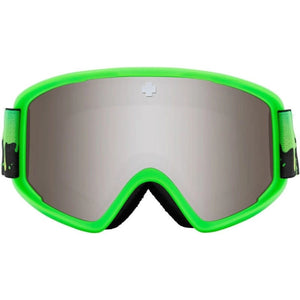 SPY Youth Crusher Elite Jr Eco Slime - Bronze Silver Mirror Snow Goggle Youth Snow Goggles Spy 