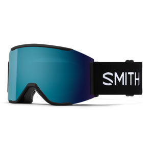 SMITH Squad MAG Black - ChromaPop Sun Blue Mirror + ChromaPop Storm Blue Sensor Mirror Snow Goggle Snow Goggles Smith 