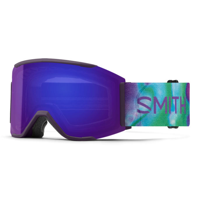 SMITH Squad MAG Cosmos Aurora - ChromaPop Everyday Violet Mirror + ChromaPop Storm Blue Sensor Mirror Snow Goggle Snow Goggles Smith 