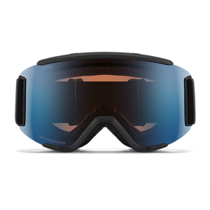 SMITH Squad S Black - ChromaPop™ Pro Photochromic Blue Mirror + Clear Snow Goggle Snow Goggles Smith 