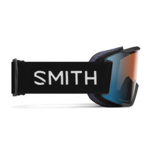 SMITH Squad S Black - ChromaPop™ Pro Photochromic Blue Mirror + Clear Snow Goggle Snow Goggles Smith 