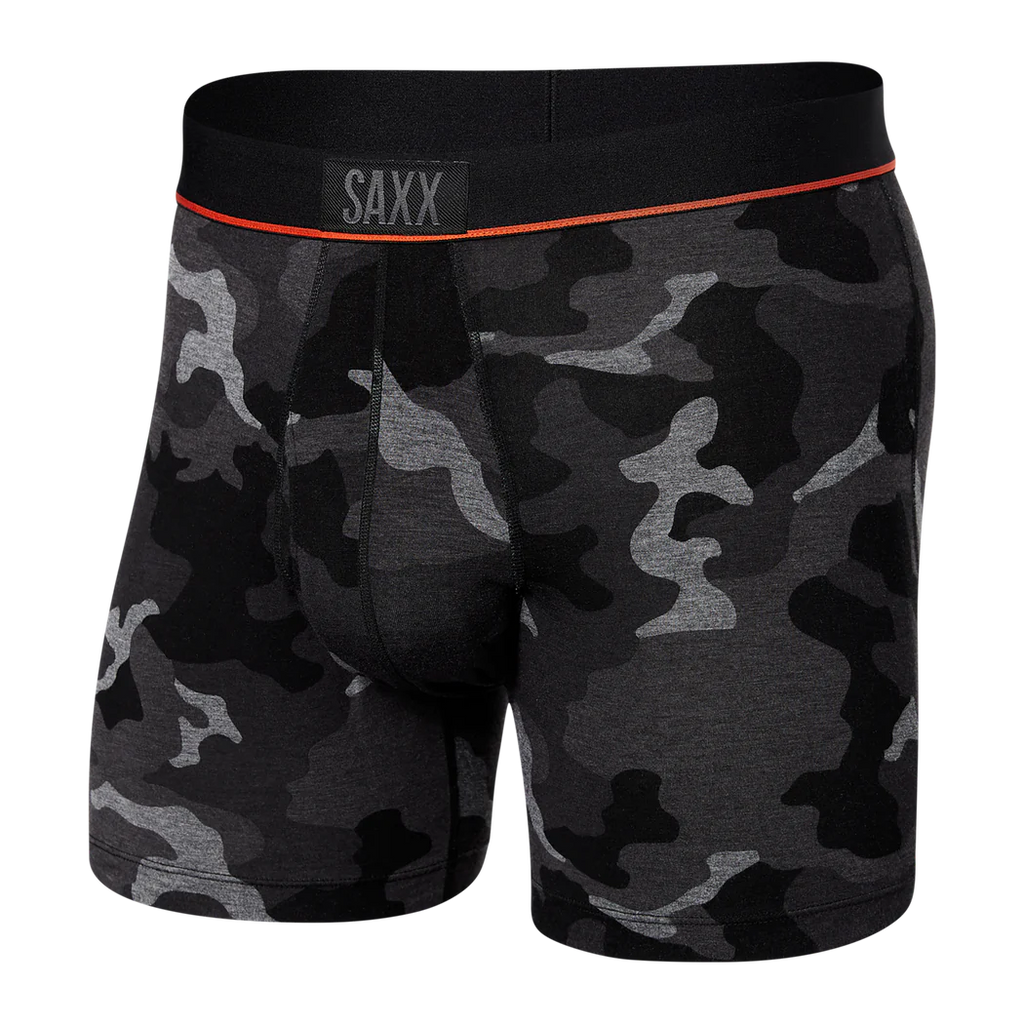 SAXX Ultra Boxer Brief Underwear Supersize Camo/Black - Freeride