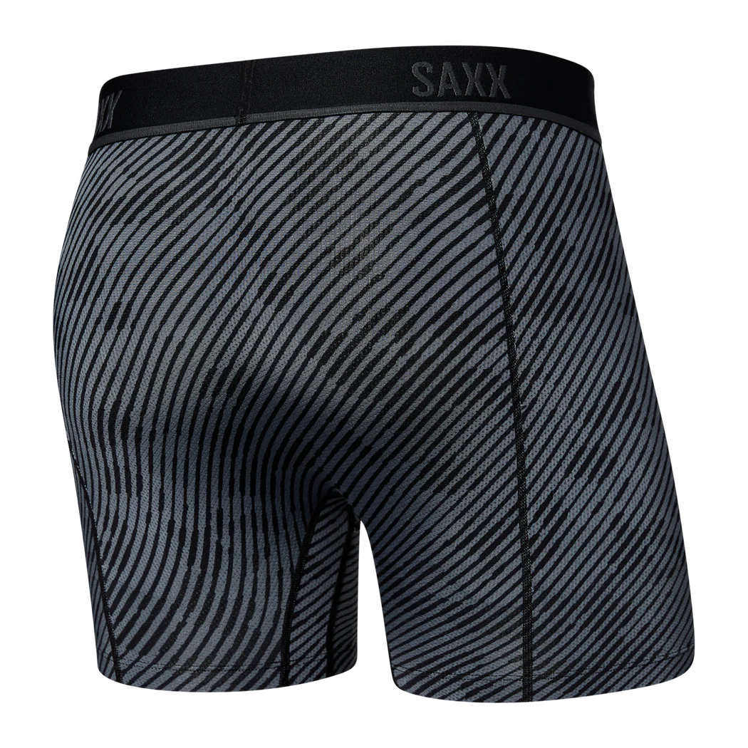 Saxx Vibe Boxers - Dark Ink Coast Stripe