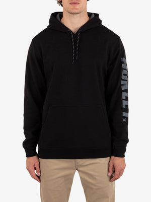 HURLEY Acadia Heat Pullover Hoodie Black Men's Pullover Hoodies Hurley 