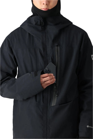 686 GORE-TEX GT Snowboard Jacket Black 2025 Men's Snow Jackets 686 