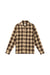 RHYTHM Plaid Long Sleeve Flannel Brown Men's Long Sleeve Button Up Shirts Rhythm 