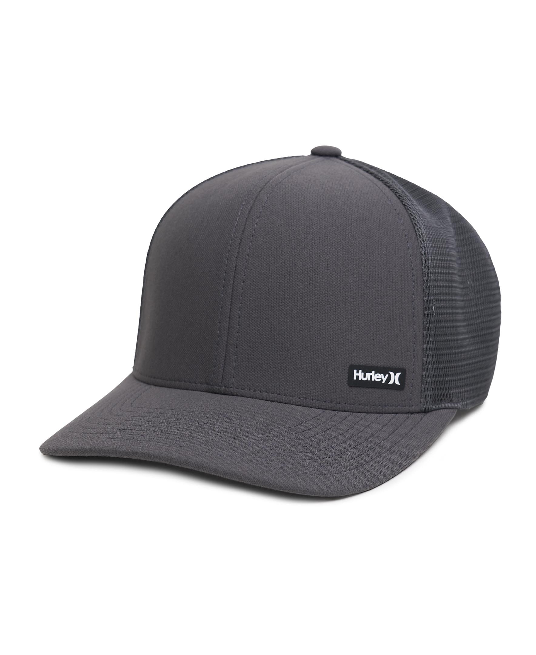 HURLEY League Trucker Hat Dark Smoke Grey Men's Hats Hurley 