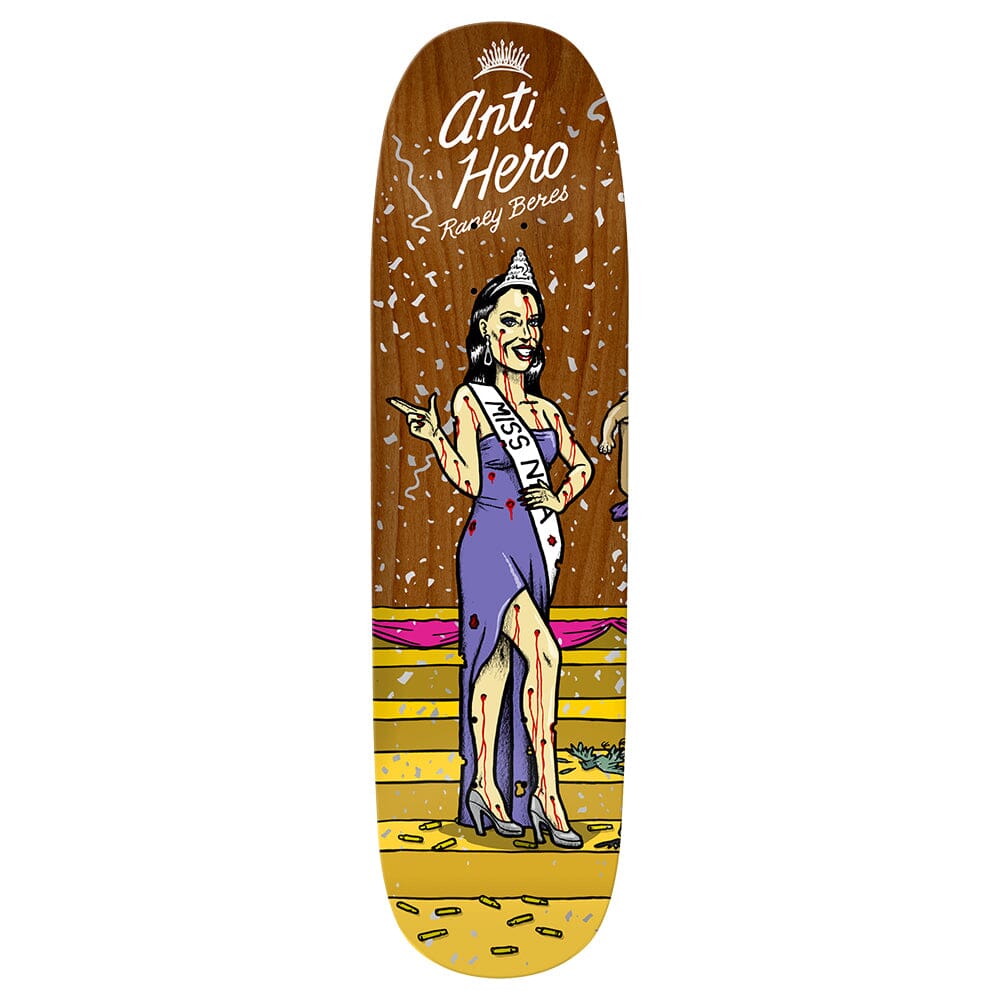 ANTIHERO Miss Corporate Creed Raney 8.63 Skateboard Deck Skateboard Decks Antihero 