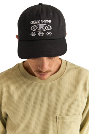 RHYTHM Swirl Cap Black Men's Hats Rhythm 