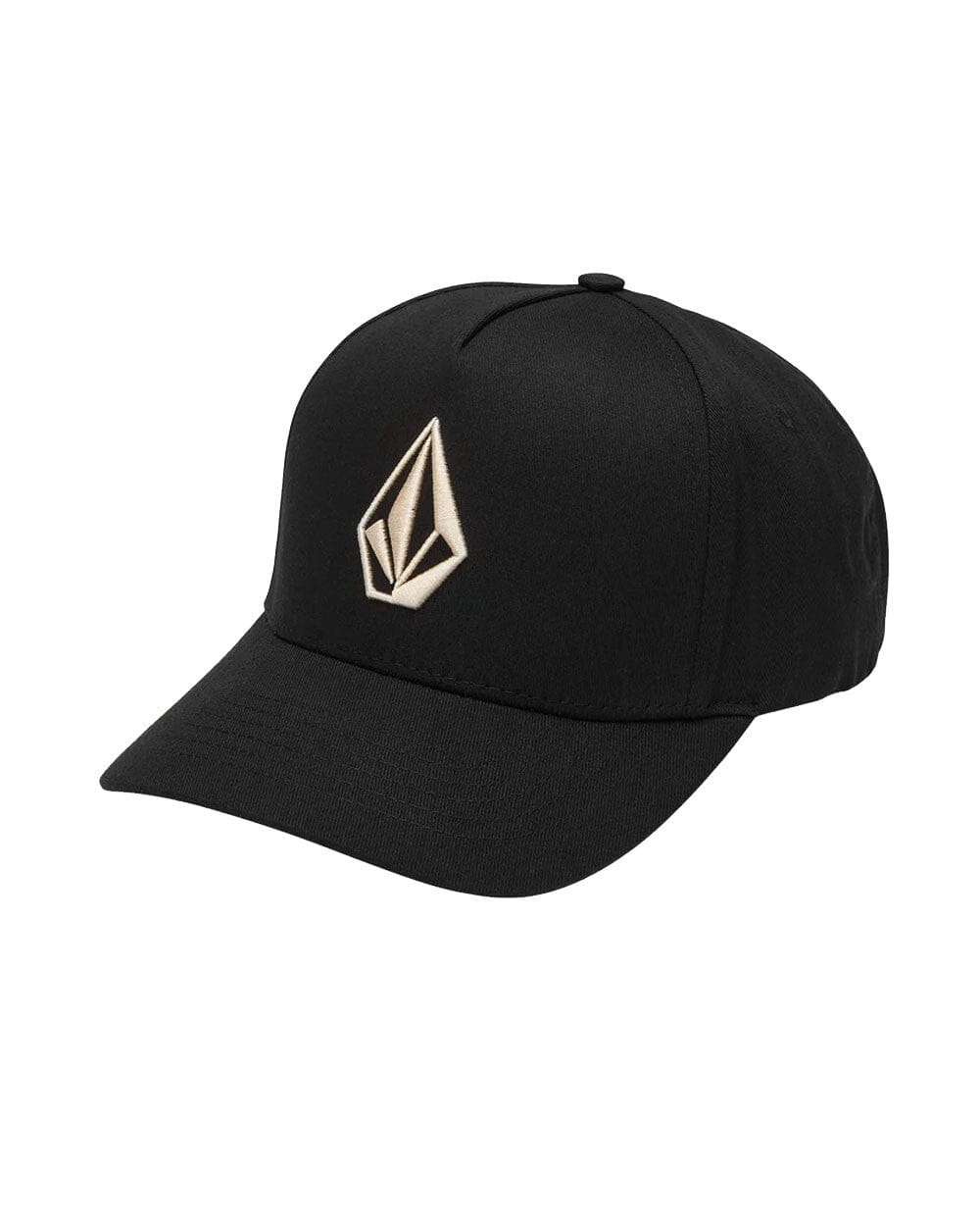 VOLCOM Embossed Stone Adjustable Hat Black/Khaki Men's Hats Volcom 