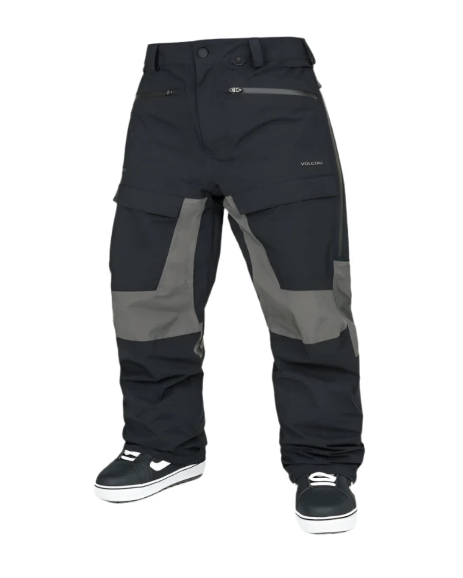 VOLCOM RNGE Stretch GORE-TEX Snowboard Pants Black 2025 Men's Snow Pants Volcom 