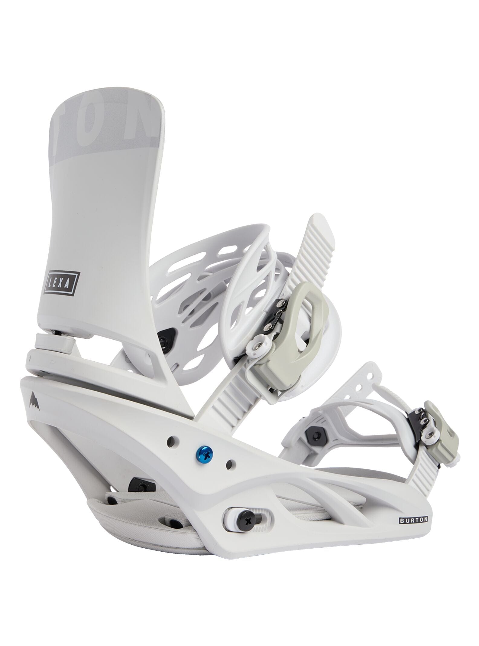 BURTON Women's Lexa Re:Flex Snowboard Bindings Cloud Grey 2023