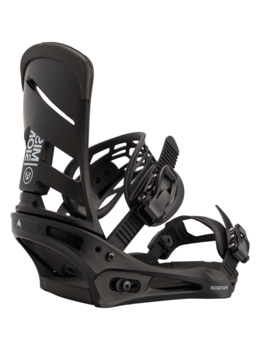 BURTON Mission Re Flex Snowboard Bindings Black 2024 Freeride