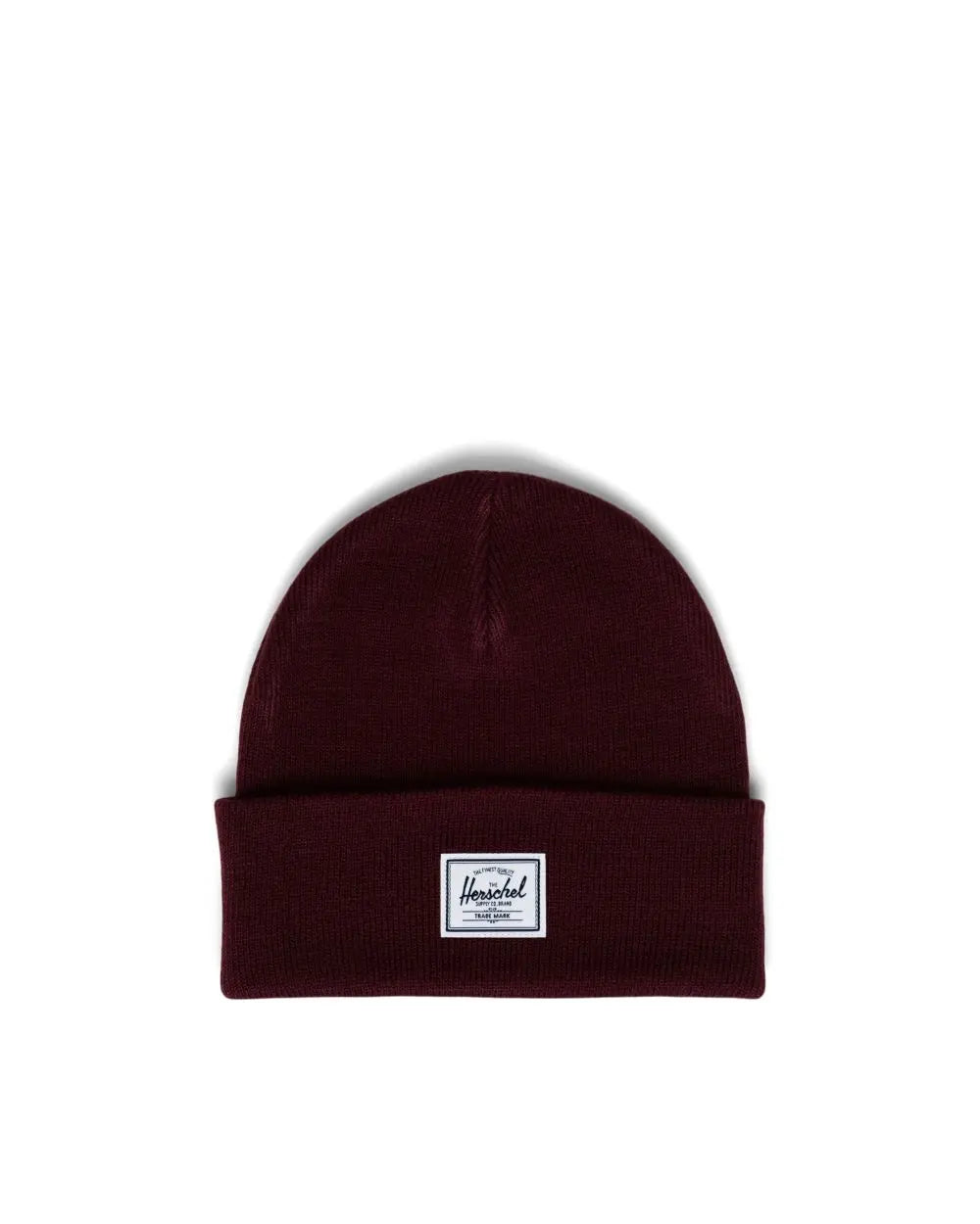 Superdry Womens Classic Knitted Beanie Hat Track Burgundy Marl - Donaghys