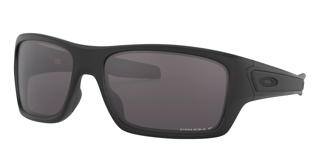 OAKLEY Turbine Matte Black - Prizm Grey Polarized Sunglasses