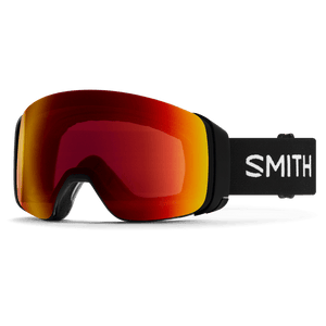 SMITH 4D Mag Black - ChromaPop Sun Red Mirror + ChromaPop Storm Yellow Flash Snow Goggle Snow Goggles Smith 