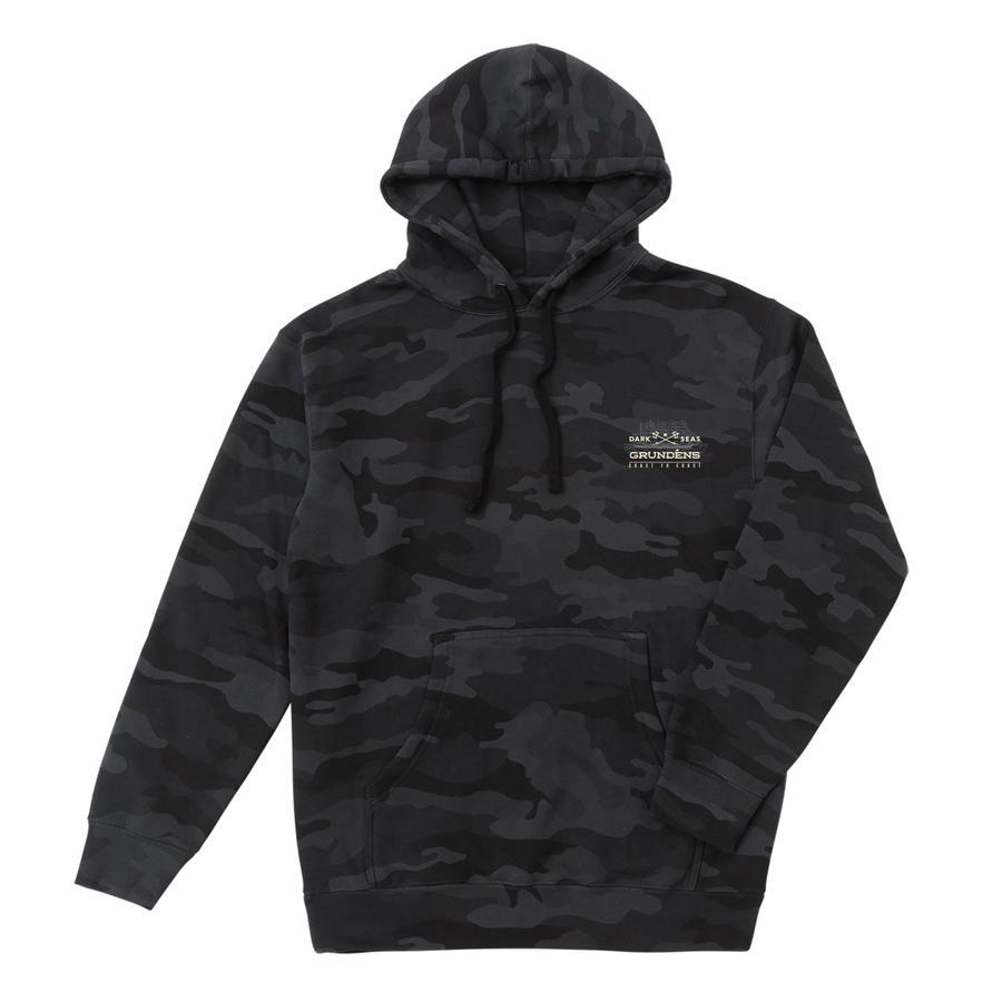 DARK SEAS Bayou Pullover Hoodie Black Camo