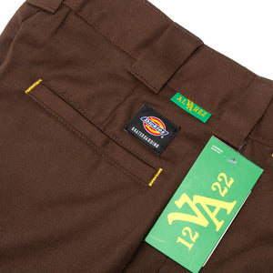 DICKIES Vincent Alvarez Twill Regular Fit Pant Chocolate Brown Men's Pants Dickies 