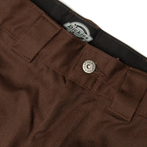 DICKIES Vincent Alvarez Twill Regular Fit Pant Chocolate Brown Men's Pants Dickies 