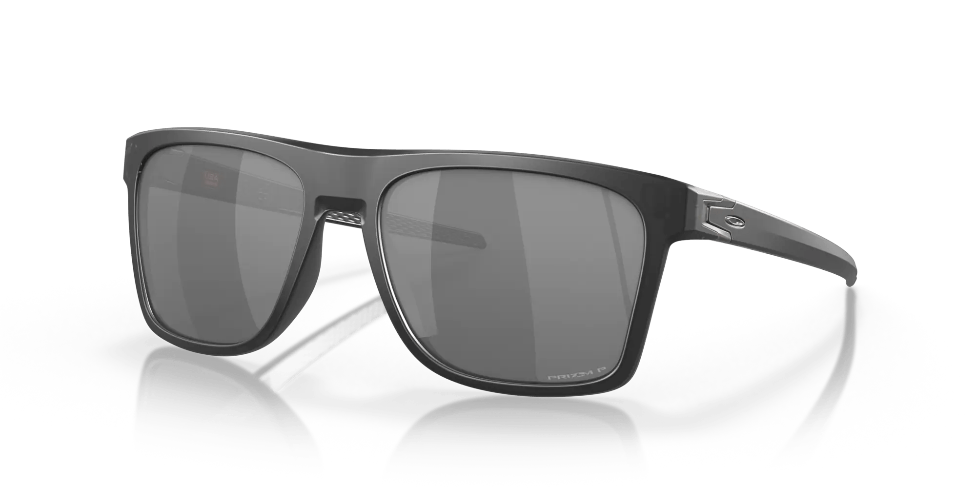 OAKLEY Leffingwell Matte Black Ink - Prizm Black Polarized Sunglasses