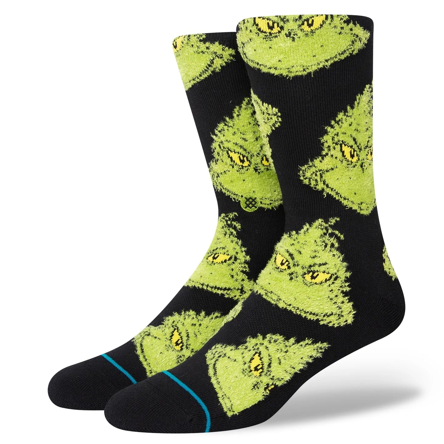 STANCE Grinch Mean One Socks Black Men's Socks Stance 