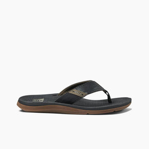 REEF Reef Santa Ana Sandals Black Men's Sandals Reef 