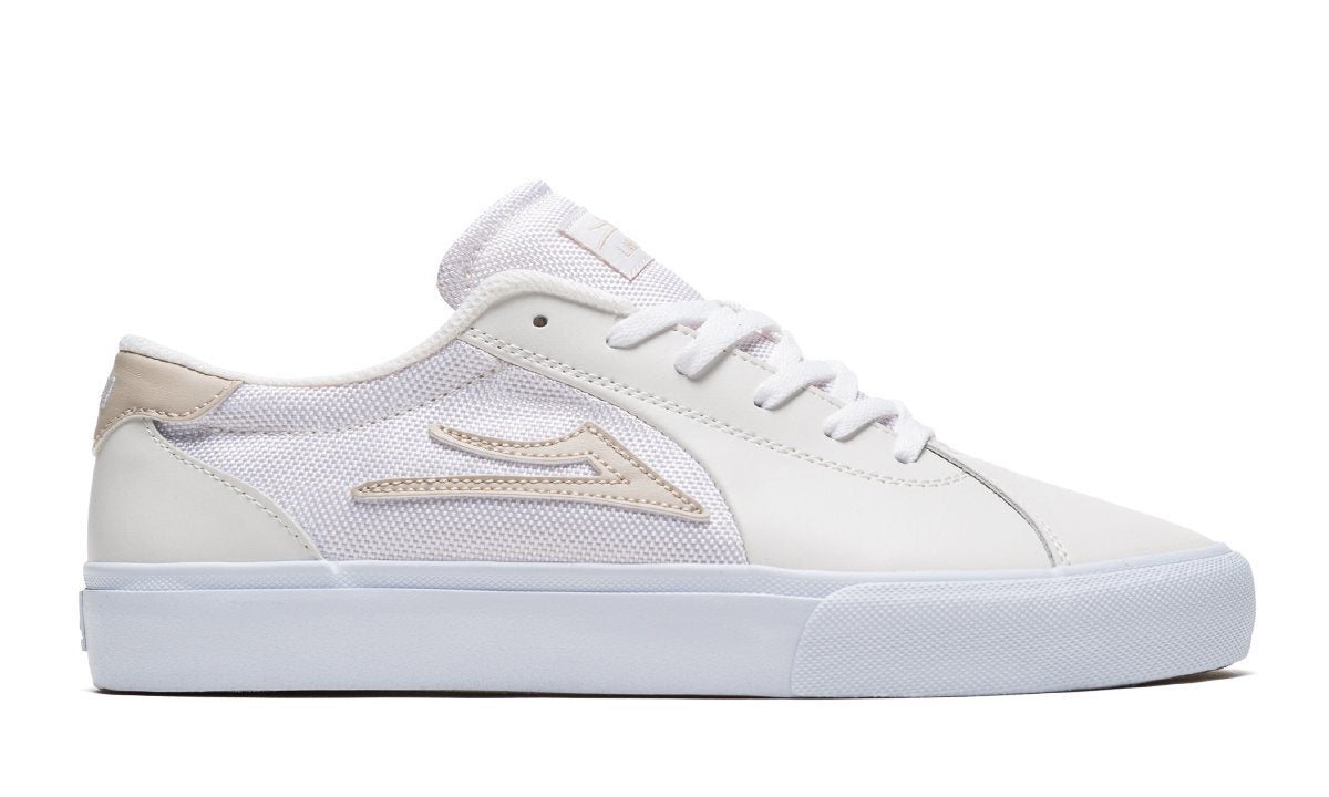 LAKAI Flaco 2 Shoes Cream Leather - Freeride Boardshop