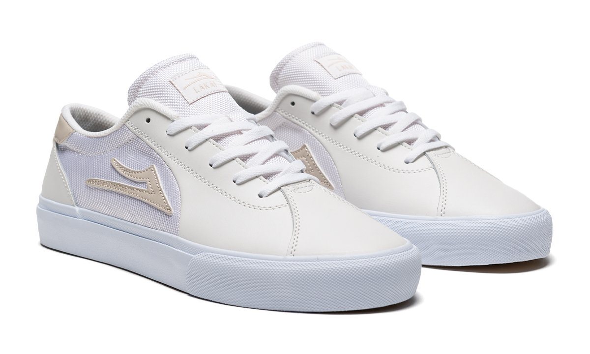 LAKAI Flaco 2 Shoes Cream Leather - Freeride Boardshop