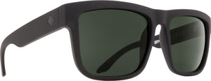 SPY Discord Soft Matte Black - Happy Grey Green Polarized Sunglasses SUNGLASSES - Spy Sunglasses Spy 