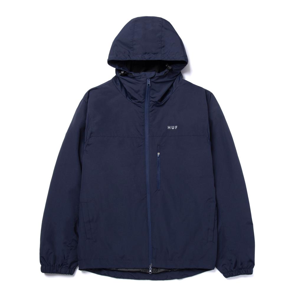 HUF Chemistry Marina Blue Half Zip Anorak Jacket